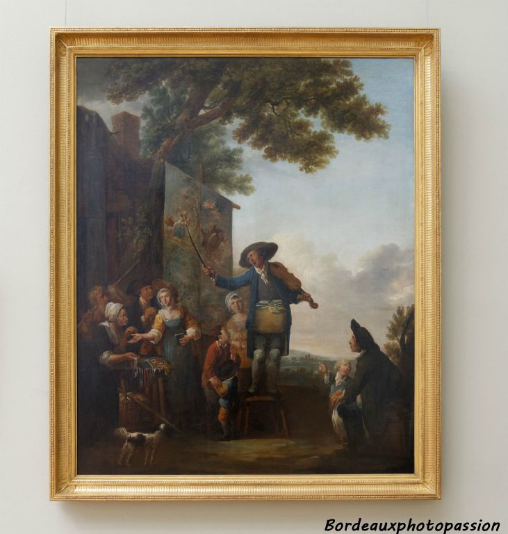 Watteau de Lille, né Louis-Joseph Watteau, Le Violoneux, 1785